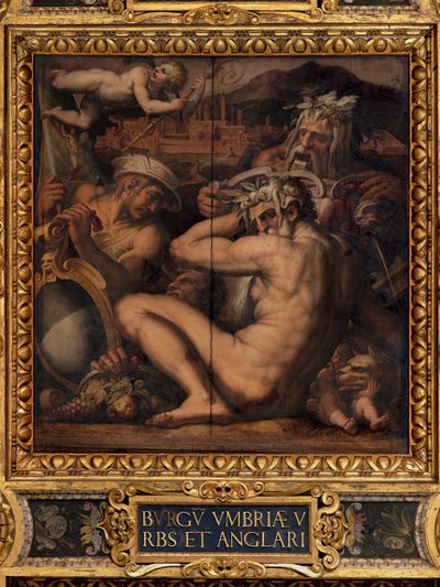 Borgo San Sepolcron ja Anghiarin allegoria tekijältä Giorgio Vasari