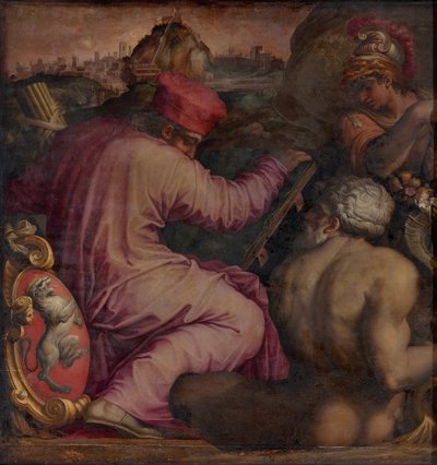Allegoria San Miniatosta Ala-Valdarnossa, 1563-1565 tekijältä Giorgio Vasari