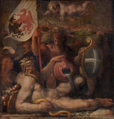 Volterran allegoria, 1563-1565 tekijältä Giorgio Vasari