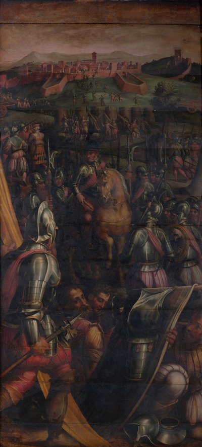 Casolen vangitseminen, 1563-1565 tekijältä Giorgio Vasari