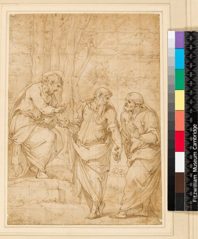 Kristus nimesi Pietarin seuraajakseen, 1500-1599 tekijältä Giorgio Vasari