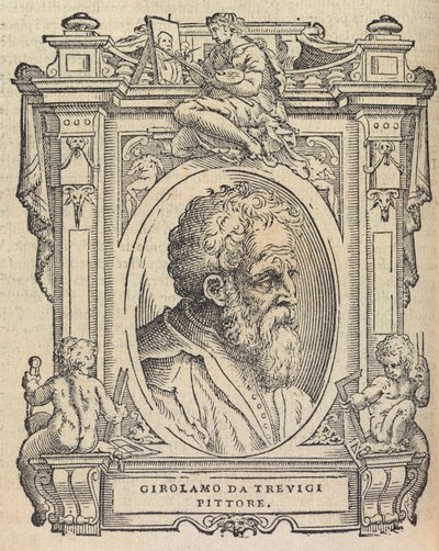 Houghton Typ 525 68.864 - Vasari, Elämät - Girolamo da Trevigi tekijältä Giorgio Vasari