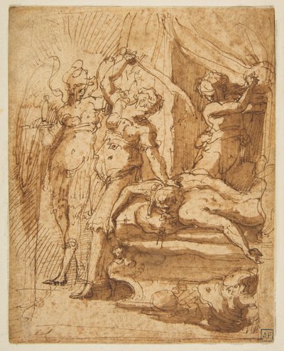 Judith enthauptet Holofernes tekijältä Giorgio Vasari