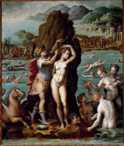 Perseus vapauttaa Andromedan tekijältä Giorgio Vasari