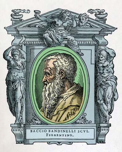 Baccio BANDINELLI (Firenze) muotokuva tekijältä Giorgio Vasari