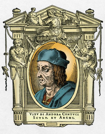 Jacopo Sansovinon muotokuva tekijältä Giorgio Vasari