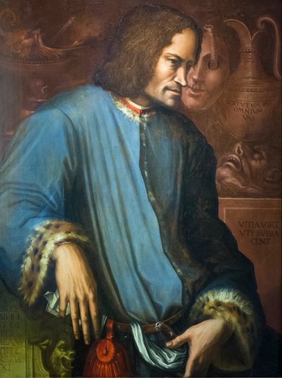 Lorenzo de Medicin muotokuva tekijältä Giorgio Vasari