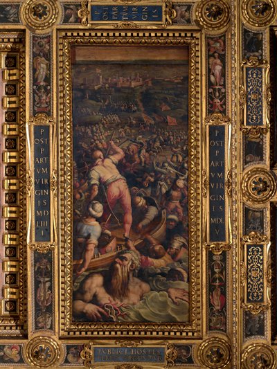 Turkkilaisten reitti Piombinossa tekijältä Giorgio Vasari
