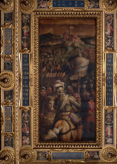 Monasteron linnoituksen valtaaminen tekijältä Giorgio Vasari