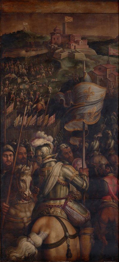 Monasteron linnoituksen valtaus, 1563-1565 tekijältä Giorgio Vasari