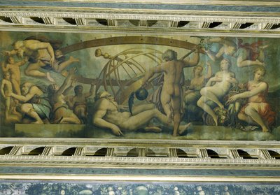 Saturnuksen aiheuttama Uranuksen silpominen tekijältä Giorgio Vasari