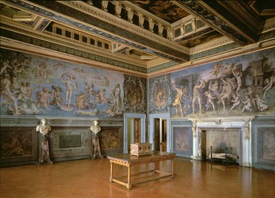 Elementtien sali, 1555 tekijältä Giorgio Vasari