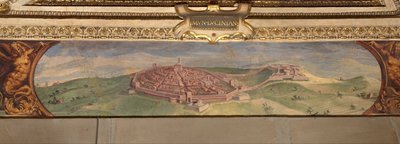 Näkymä Lucignanosta, 1557-1558 tekijältä Giorgio Vasari
