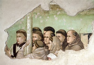 Veli Augustinuksen kuolema tekijältä Giotto (c.1266 1337)