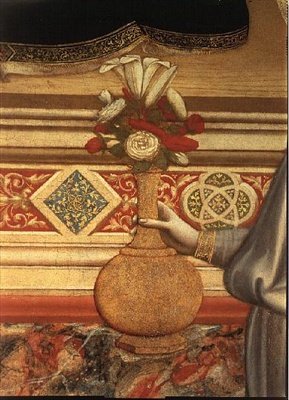 Madonna di Ognissanti, n. 1310 (tempera puulla) tekijältä Giotto (c.1266 1337)