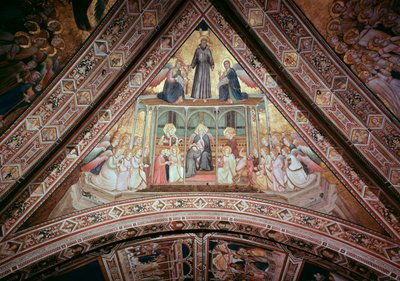 Allegoria kuuliaisuudesta (Fresko tekijältä Giotto (c.1266 1337)
