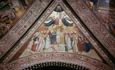Köyhyyden allegoria (Fresko tekijältä Giotto (c.1266 1337)