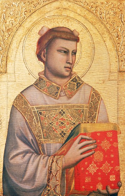 Pyhän Tapanin polyptyykki tekijältä Giotto (c.1266 1337)