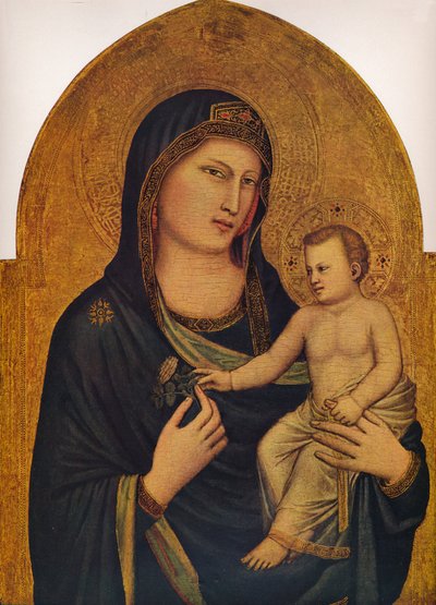 Madonna ja lapsi, 1310-1315 tekijältä Giotto di Bondone