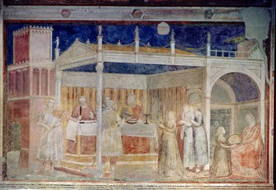 Herodeksen juhlat, Peruzzin kappelista tekijältä Giotto di Bondone