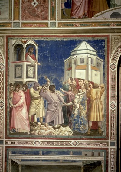 Viattomien verilöyly, n. 1305 tekijältä Giotto di Bondone