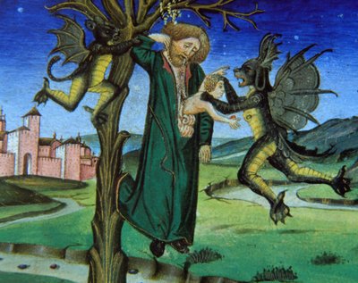 Hirtetty Juudas, Raamattu Uusi testamentti tekijältä Giovanni Ambrogio de Predis