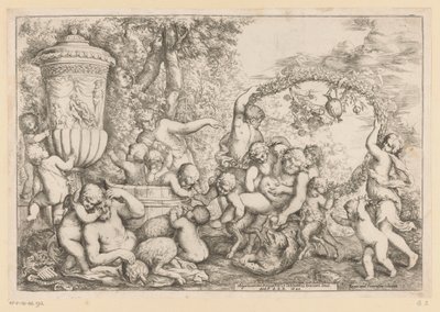 Bacchanal tapasi Silenuksen tekijältä Giovanni Andrea Podesta