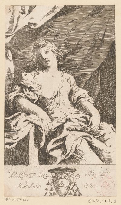 Lucretia tekijältä Giovanni Andrea Sirani