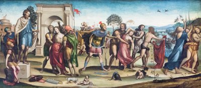 Sabine-naisten raiskaus tekijältä Giovanni Antonio Bazzi Sodoma