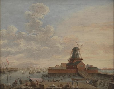 Christianshavnin laivaston telakat tekijältä Giovanni Antonio Cesari