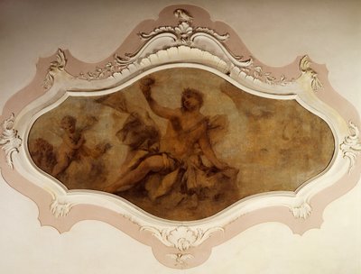 Apollo (tuore) tekijältä Giovanni Antonio Guardi