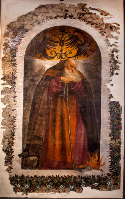 St. Antonio (öljy kankaalle) tekijältä Giovanni Antonio Pordenone