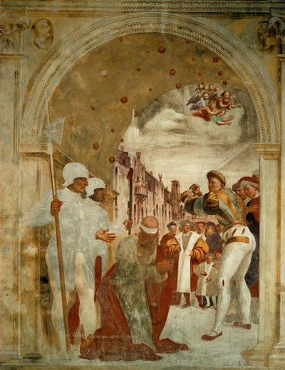 Pyhän Paavalin mestaaminen ... tekijältä Giovanni Antonio Pordenone