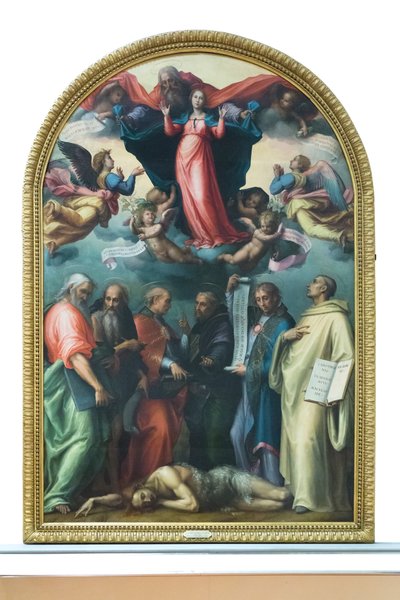 Kiista tahrattomasta hedelmöityksestä tekijältä Giovanni Antonio Sogliani