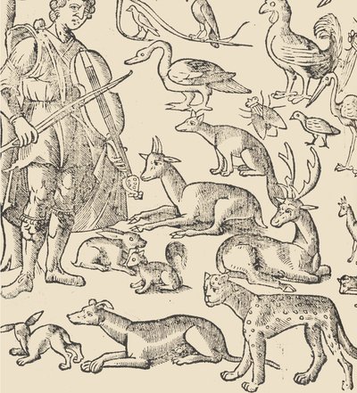 Esimerkki recammista, sivu 12 verso, 1530. tekijältä Giovanni Antonio Tagliente