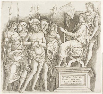 Kristus Pilatuksen edessä tekijältä Giovanni Antonio da Brescia