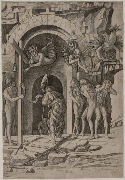 Laskeutuminen Limboon tekijältä Giovanni Antonio da Brescia