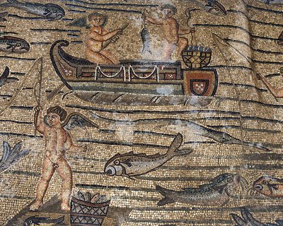 Varhaiskristillisen Aquileian basilikan kerros, Udine tekijältä Phillipe de Marlier