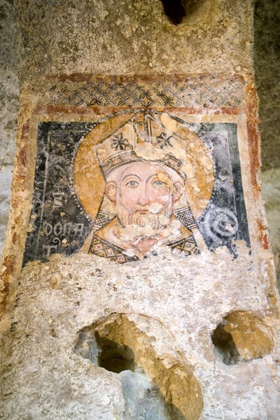 Fresko, Kalliokirkko, Convicinio di Sant