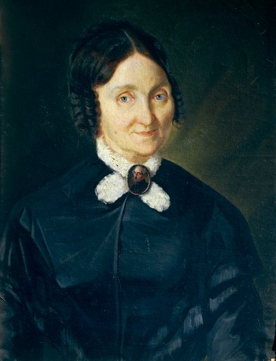 Giovanni Baccarlinon muotokuva Donna Tecla Antonini de Laskasta, öljy kankaalle, 47x63 cm tekijältä Giovanni Baccarlino