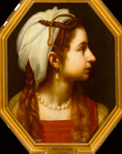 Tytön muotokuva. 10032898 ... tekijältä Giovanni Baglione
