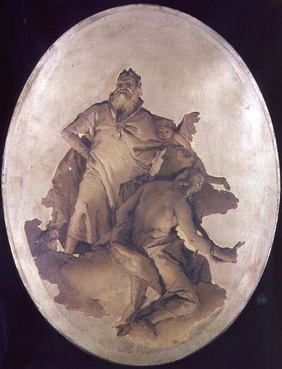 Allegoria ansioista ja varovaisuudesta tekijältä Giovanni Battista Tiepolo