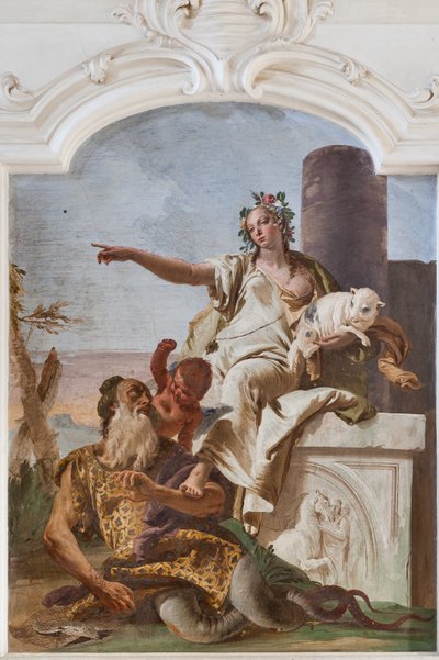 Viattomuus lähettää petoksen tekijältä Giovanni Battista Tiepolo