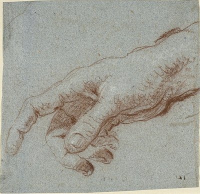Rechte Hand von Giovanni Battista (1696-1770) Tiepolo