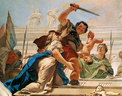 Salomon tuomio tekijältä Giovanni Battista Tiepolo