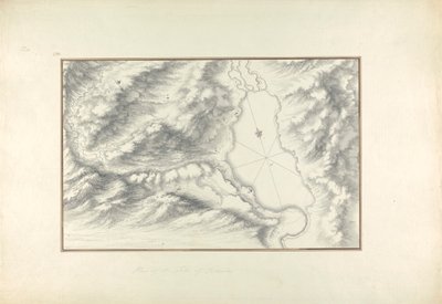 Plano do Lago Tiberíades Finlandês tekijältä Giovanni Battista Borra