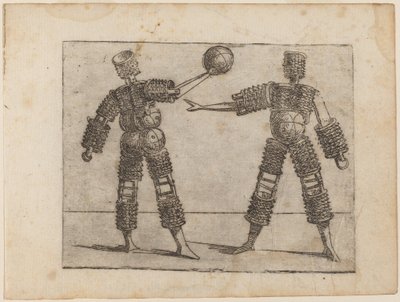Teoksesta "Bizzarie di different figures" tekijältä Giovanni Battista Bracelli