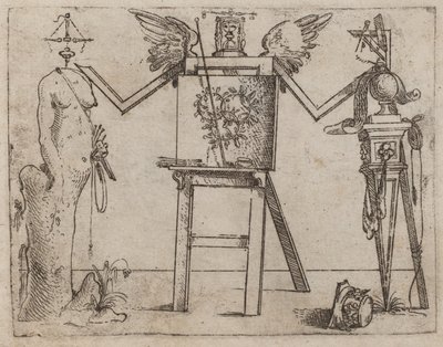 Teoksesta "Bizzarie di different figures" tekijältä Giovanni Battista Bracelli