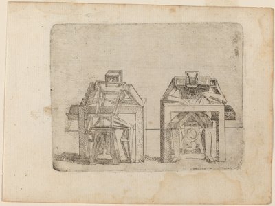 Teoksesta "Bizzarie di different figures" tekijältä Giovanni Battista Bracelli