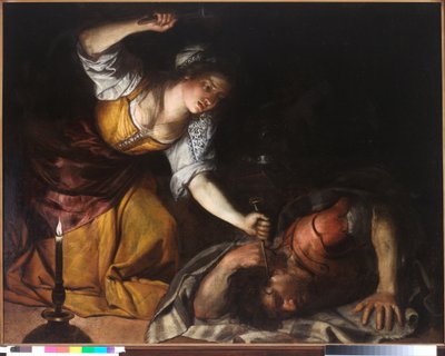 Jael ja Sisera tekijältä Giovanni Battista Casoni or Casone
